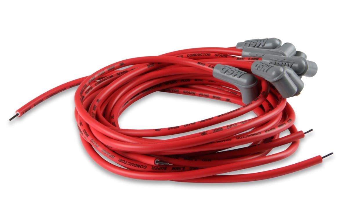 MSD 8.5mm Super Conductor Spark Plug Wire Sets 31239