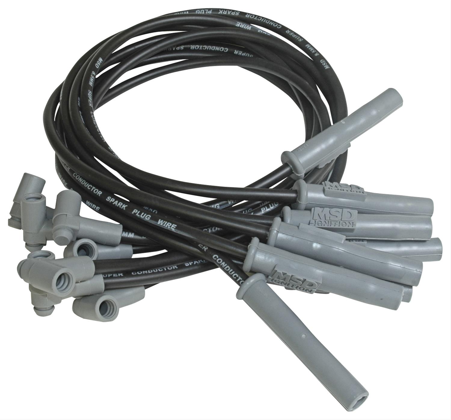 MSD 8.5mm Super Conductor Spark Plug Wire Sets 31363