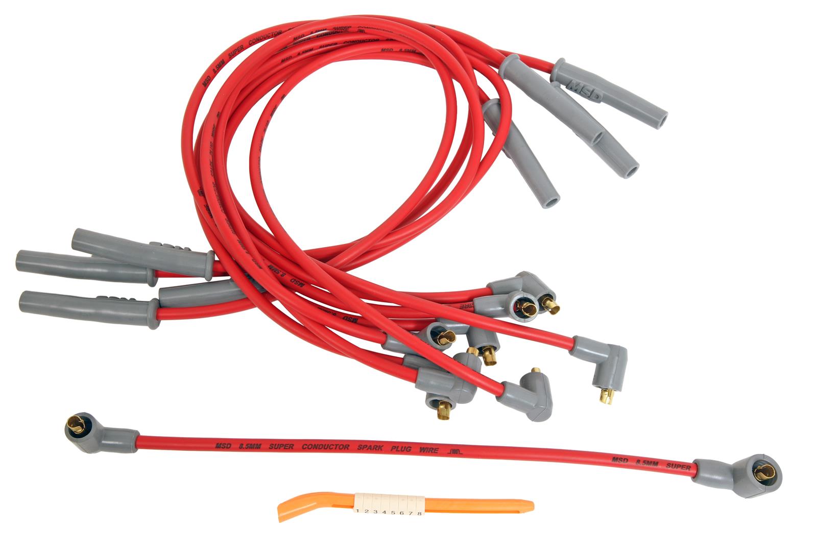 MSD 8.5mm Super Conductor Spark Plug Wire Sets 31379