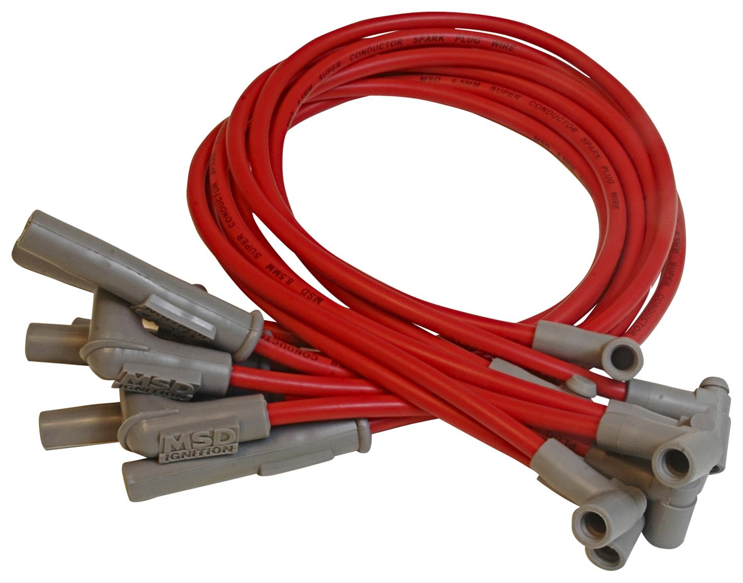 MSD 8.5mm Super Conductor Spark Plug Wire Sets 31409