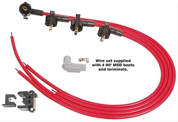 MSD 8.5mm Super Conductor Spark Plug Wire Sets 31689