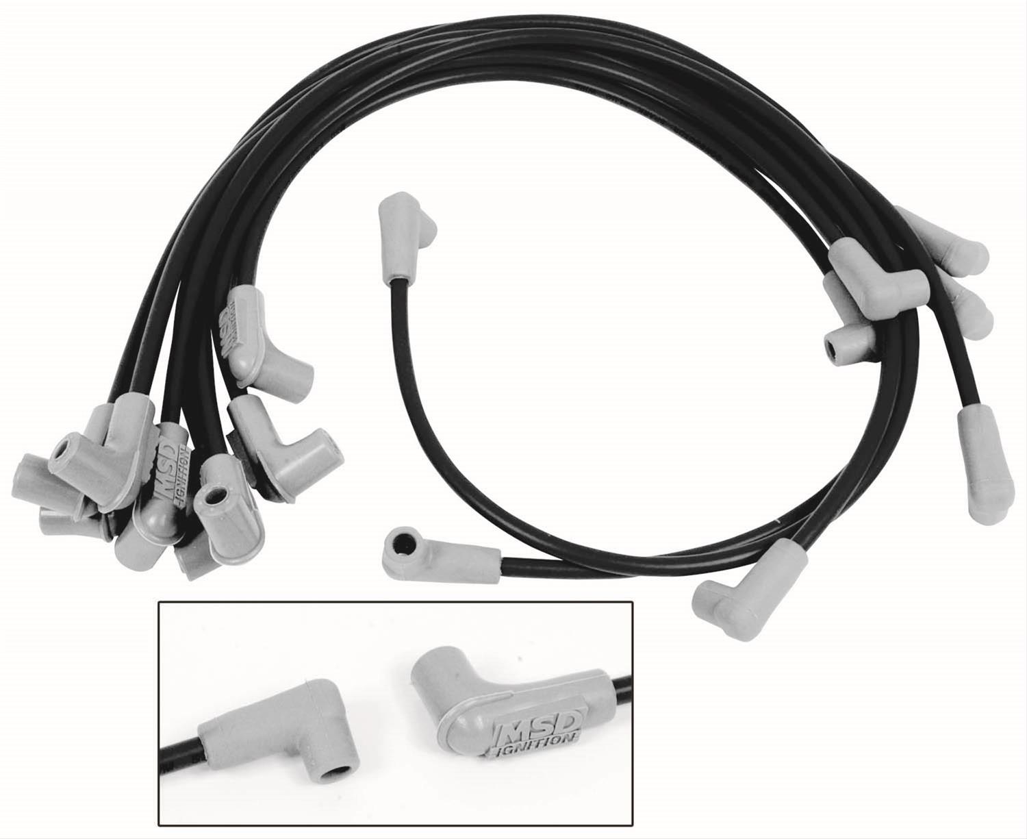 MSD 8.5mm Super Conductor Spark Plug Wire Sets 31833