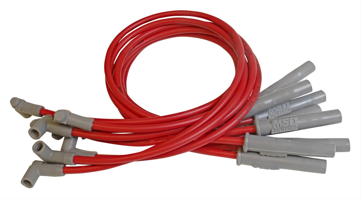 MSD 8.5mm Super Conductor Spark Plug Wire Sets 32189