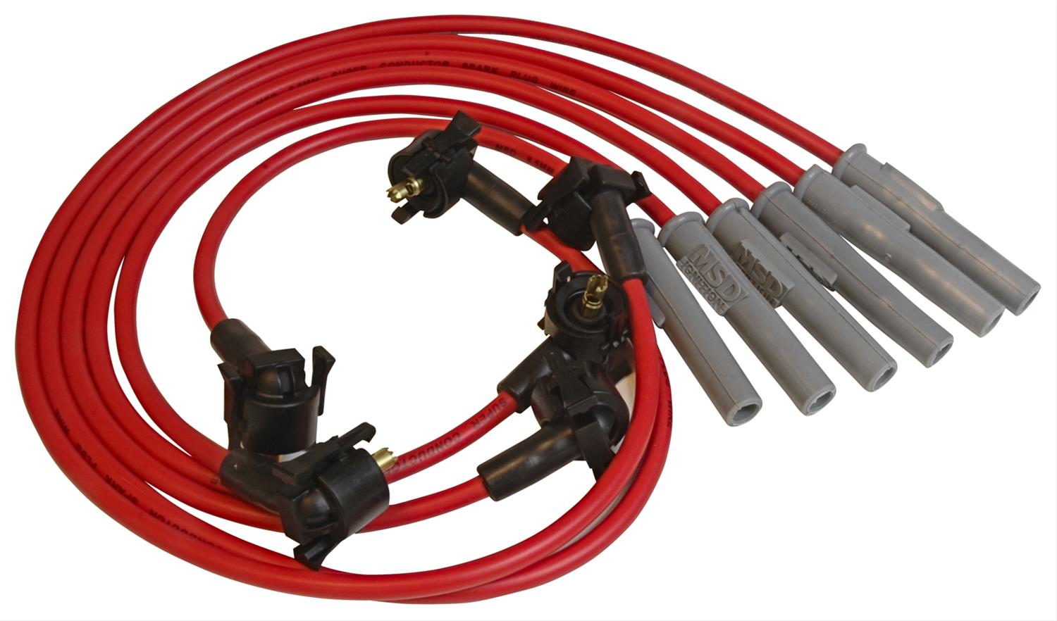 MSD 8.5mm Super Conductor Spark Plug Wire Sets 32289