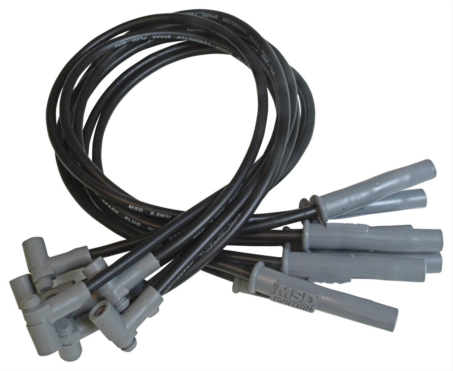MSD 8.5mm Super Conductor Spark Plug Wire Sets 35383