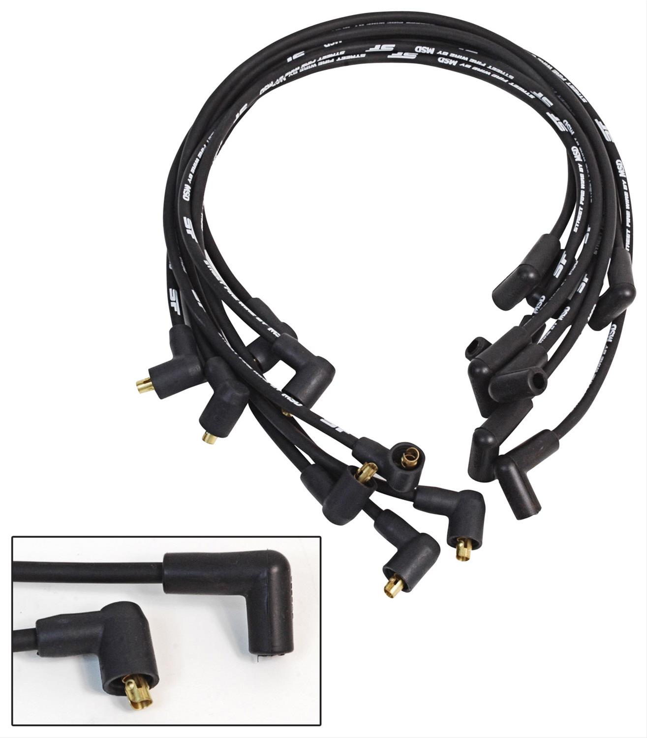 MSD Street Fire Spark Plug Wire Sets 5564