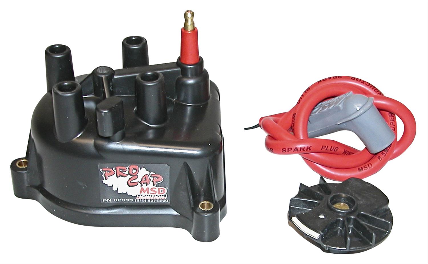 MSD Modified Distributor Cap and Rotor Kits 82933