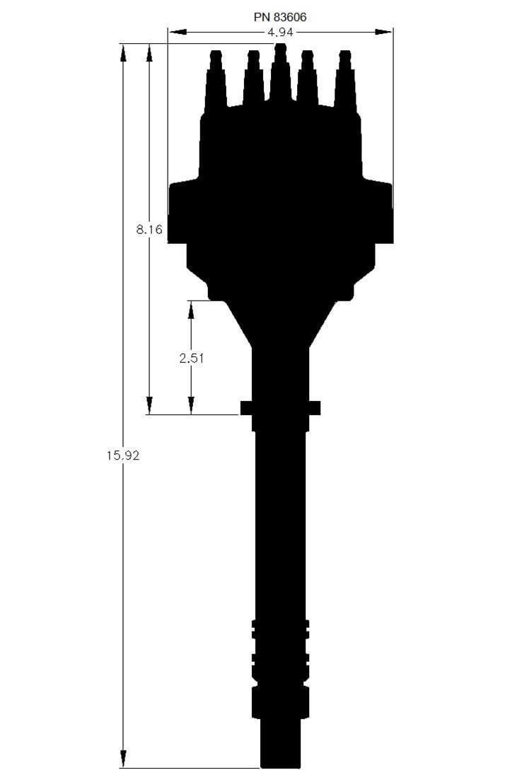 MSD Pro-Billet Ready-to-Run Marine Distributors 83606