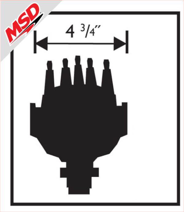 MSD Replacement Distributor Caps 8431