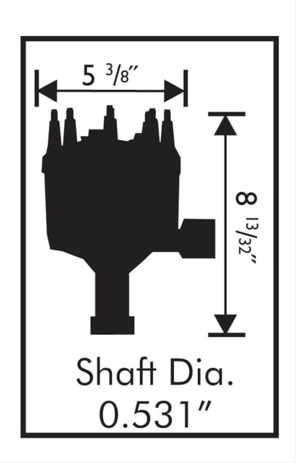 MSD Pro-Billet Ready-to-Run EFI Distributors 8456