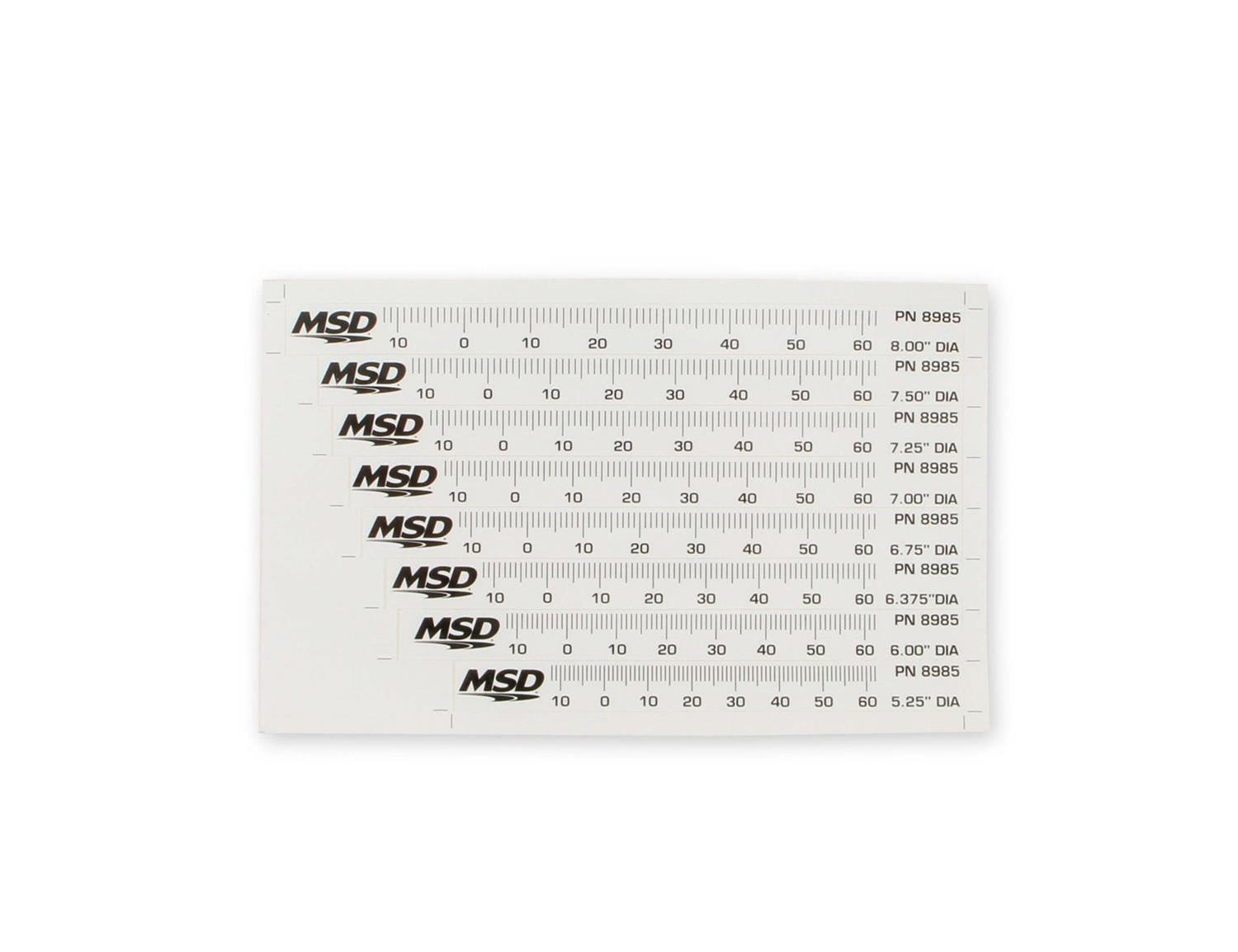 MSD Digital E-Curve Pro Billet Distributors 85031