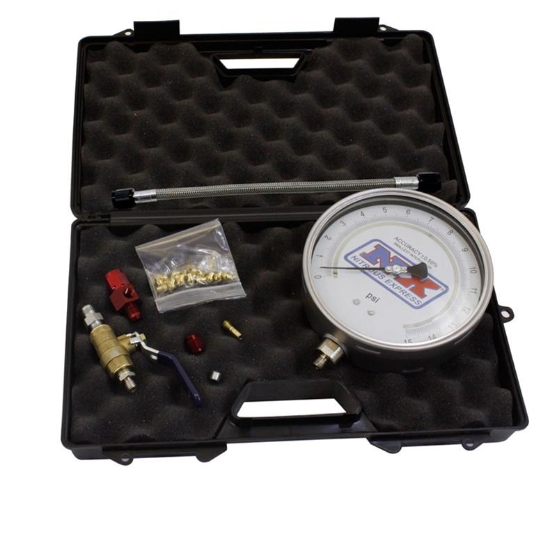 Nitrous Express Master Flo-Check Pro Gauge Kits 15529