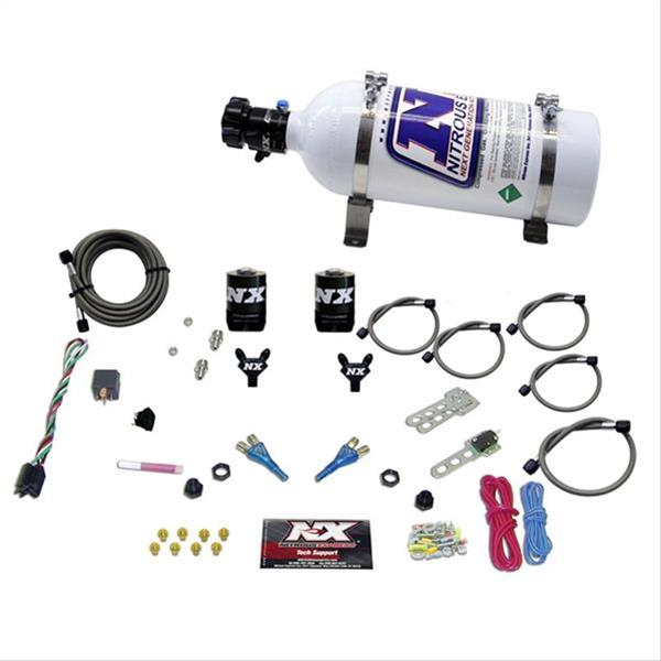 Nitrous Express Dodge V-8 TBI Dual Nozzle Nitrous Systems 20213-05
