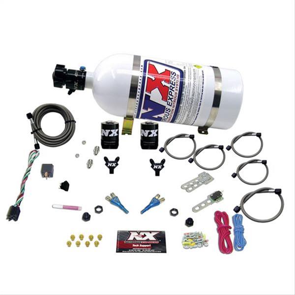 Nitrous Express Dodge V-8 TBI Dual Nozzle Nitrous Systems 20213-10