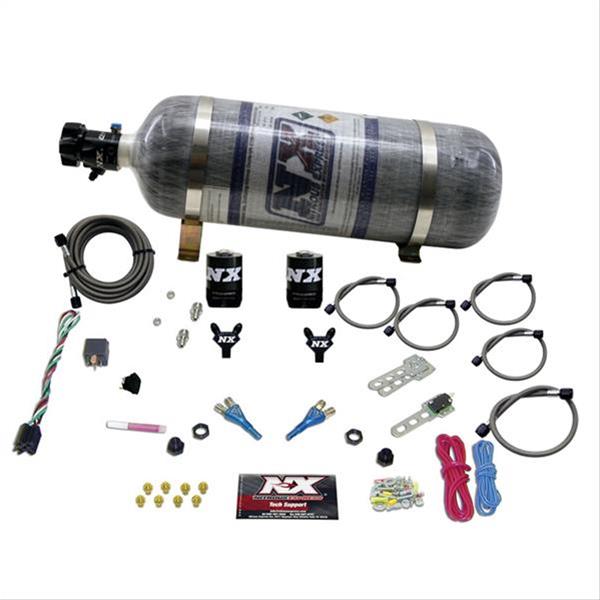 Nitrous Express EFI Race Dual Nozzle Nitrous Systems 20215-12