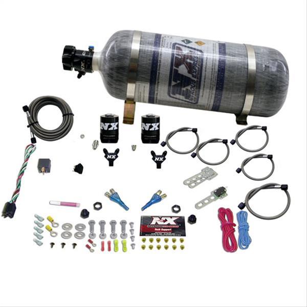 Nitrous Express EFI Race Dual Nozzle Nitrous Systems 20816-12