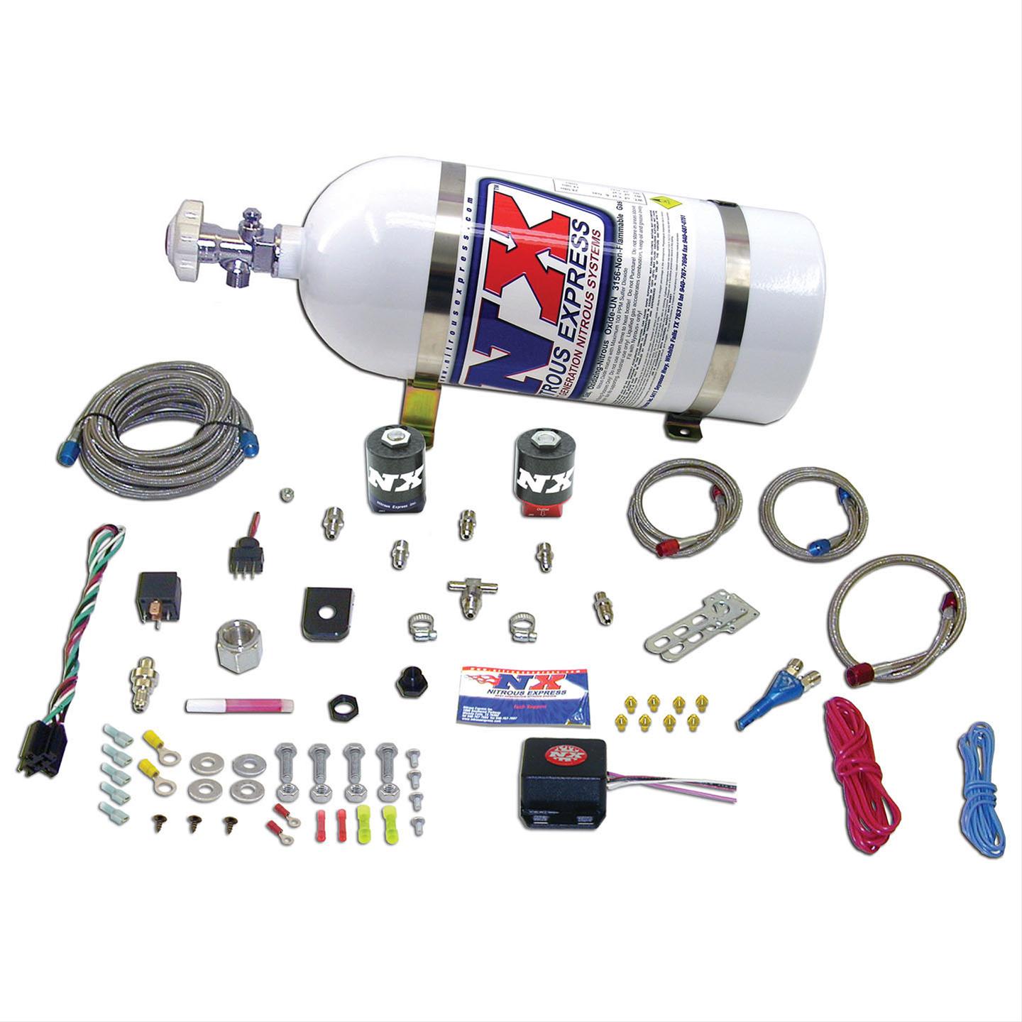 Nitrous Express Fly By Wire Single Nozzle EFI Nitrous Systems 20919-05