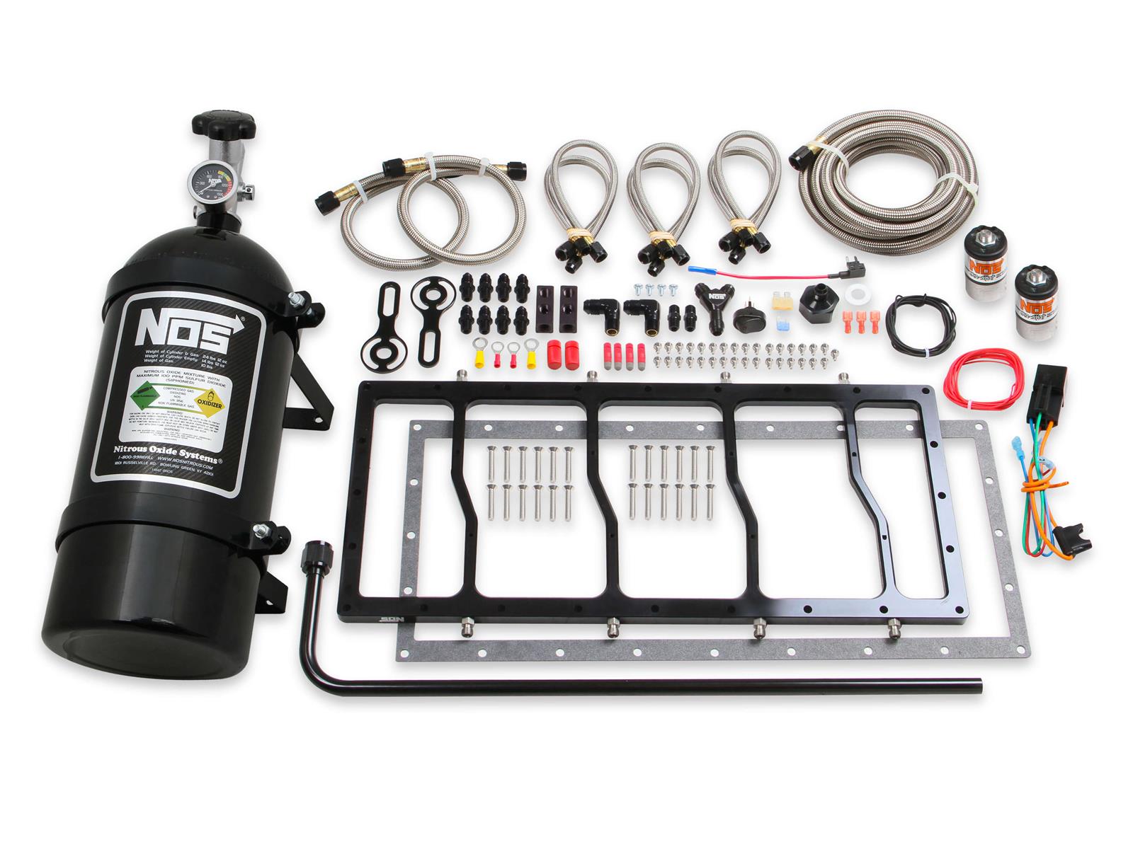NOS Sniper EFI Race Series LS Dry Nitrous Plate Systems 05503BNOS