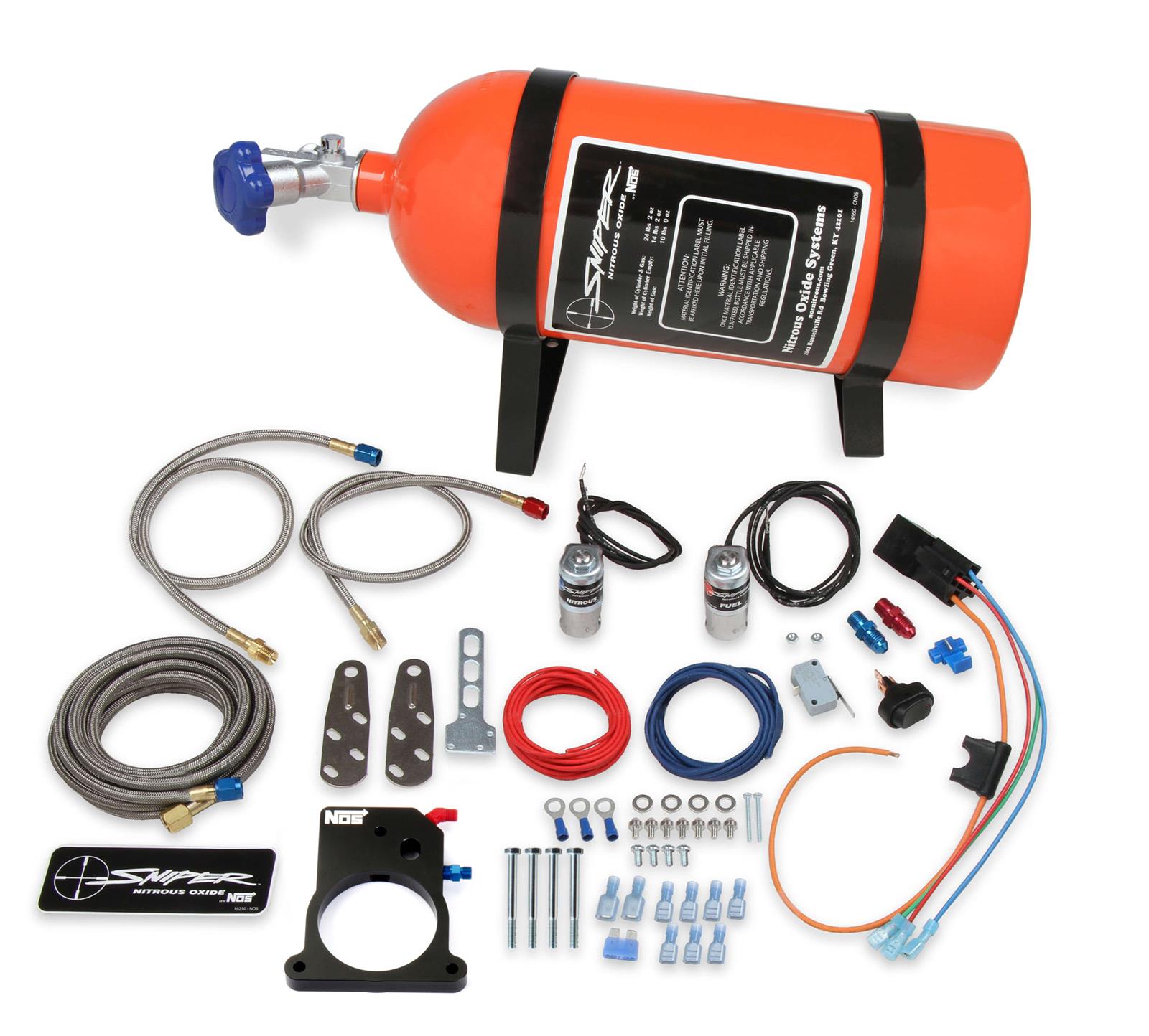 NOS Sniper EFI Wet Nitrous Systems 07164NOS