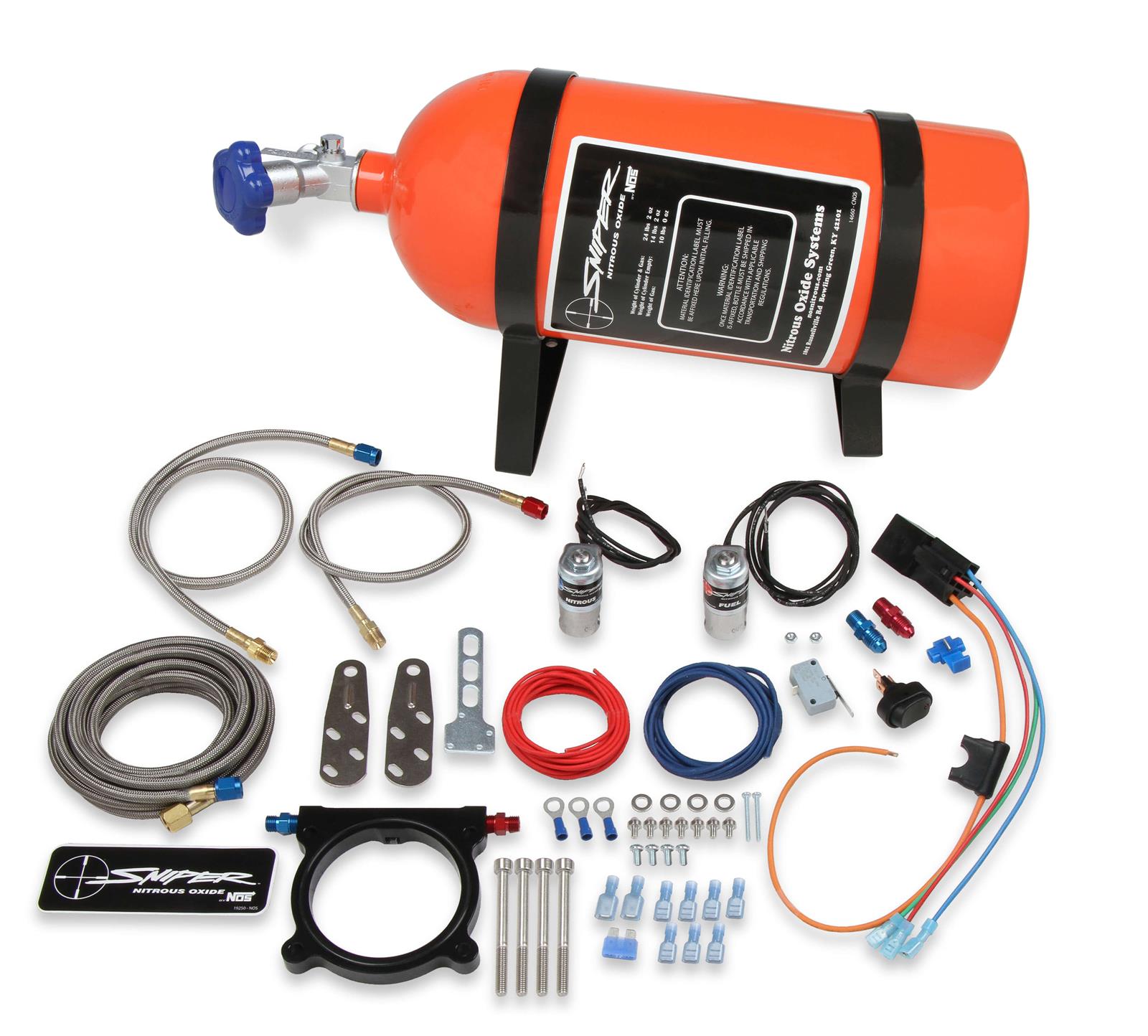 NOS Sniper EFI Wet Nitrous Systems 07166NOS