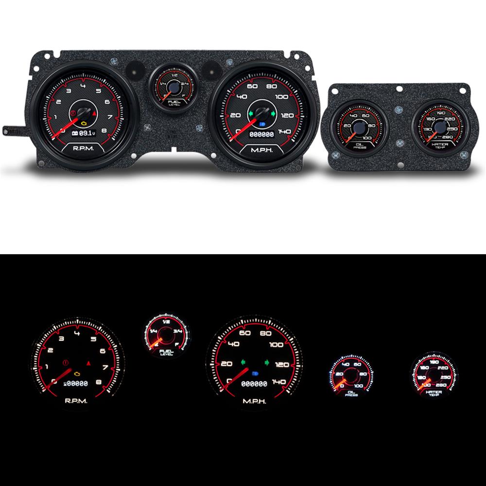 New Vintage USA 1970-81 Pontiac Firebird Gauge Packages 71126-01