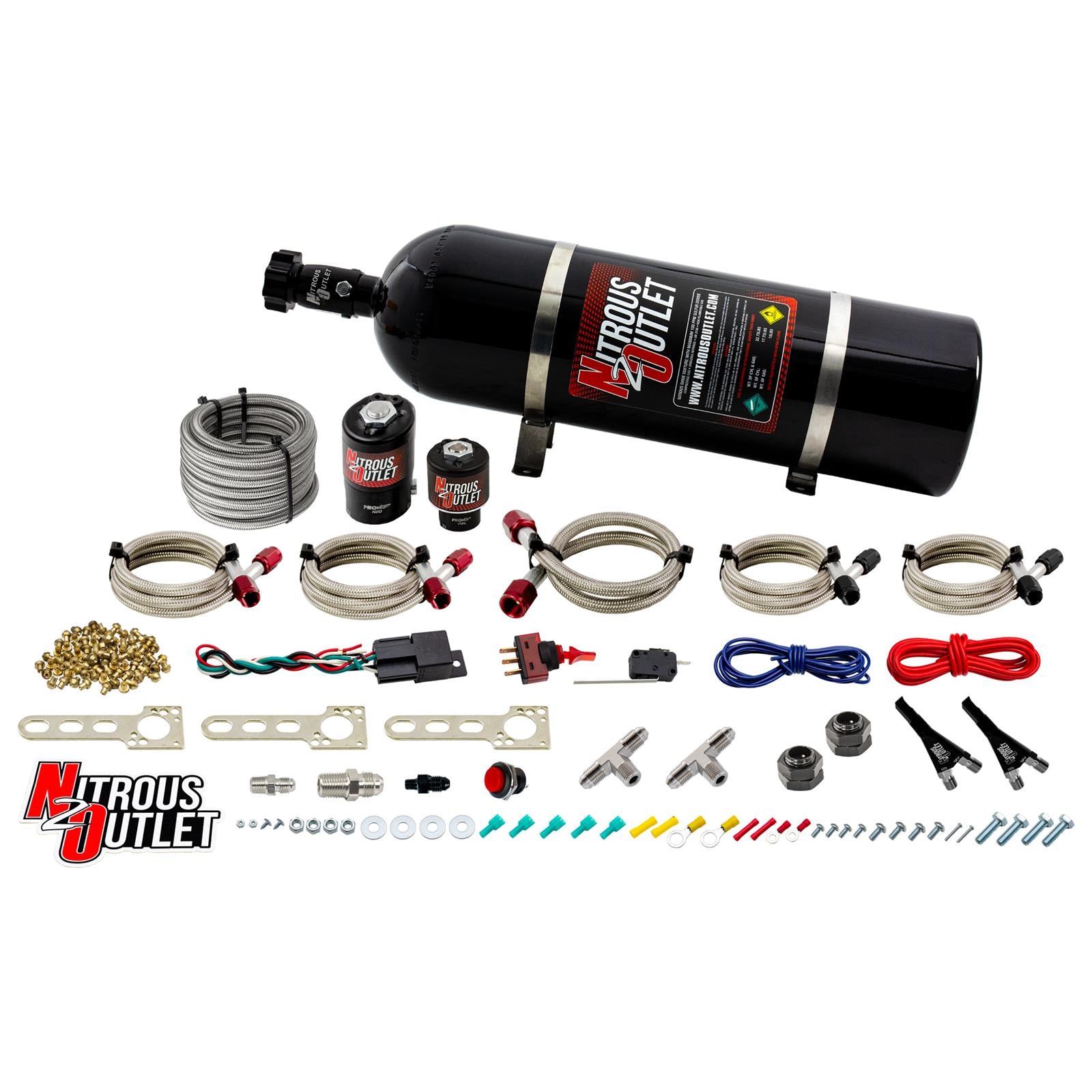 Nitrous Outlet EFI Dual Nozzle Systems 00-10012-15