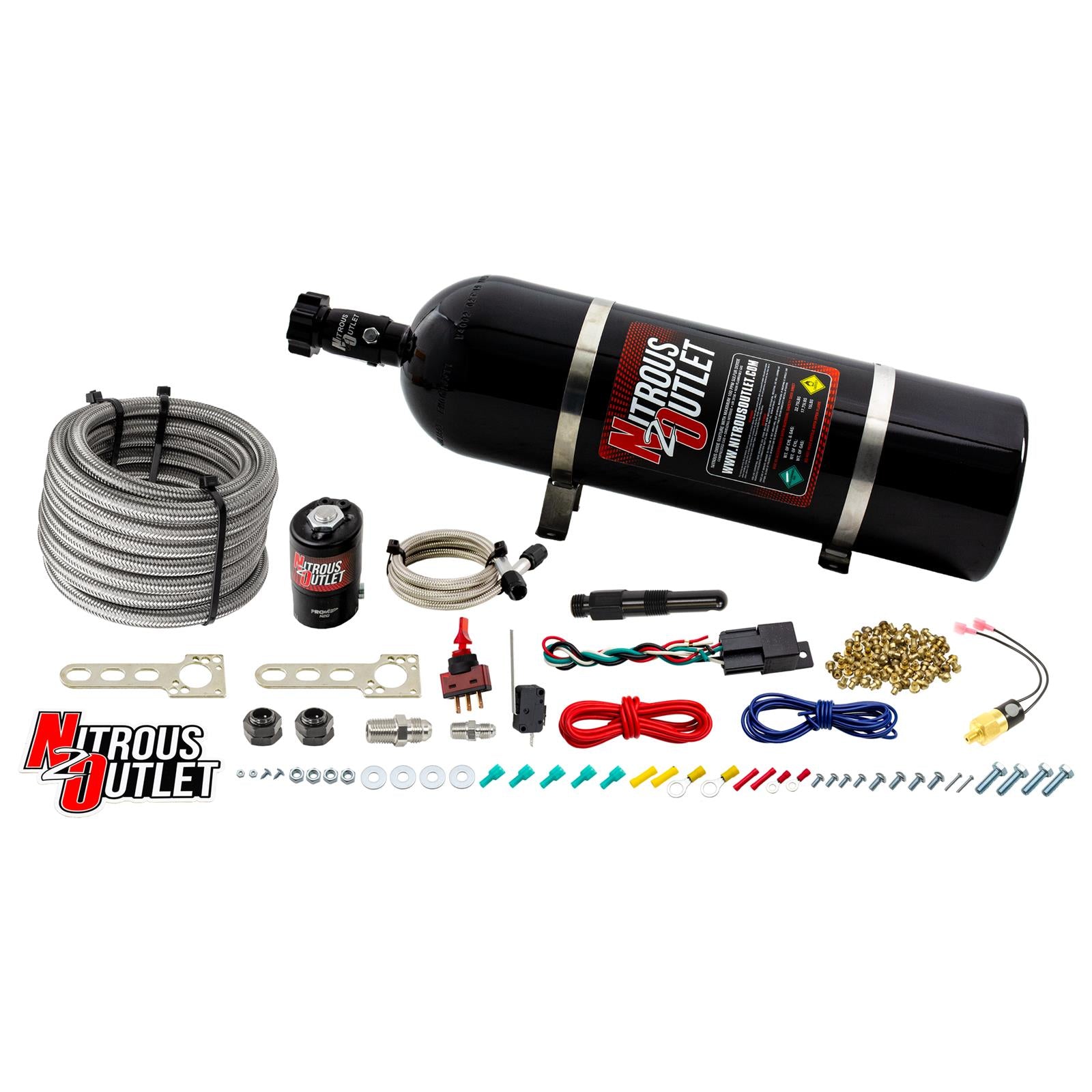 Nitrous Outlet Single Nozzle Dry Nitrous Systems 00-10250-15
