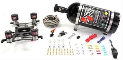 Nitrous Outlet 4150 Hornet Race Dual-Entry Nitrous Oxide Plate Systems 00-10628-15