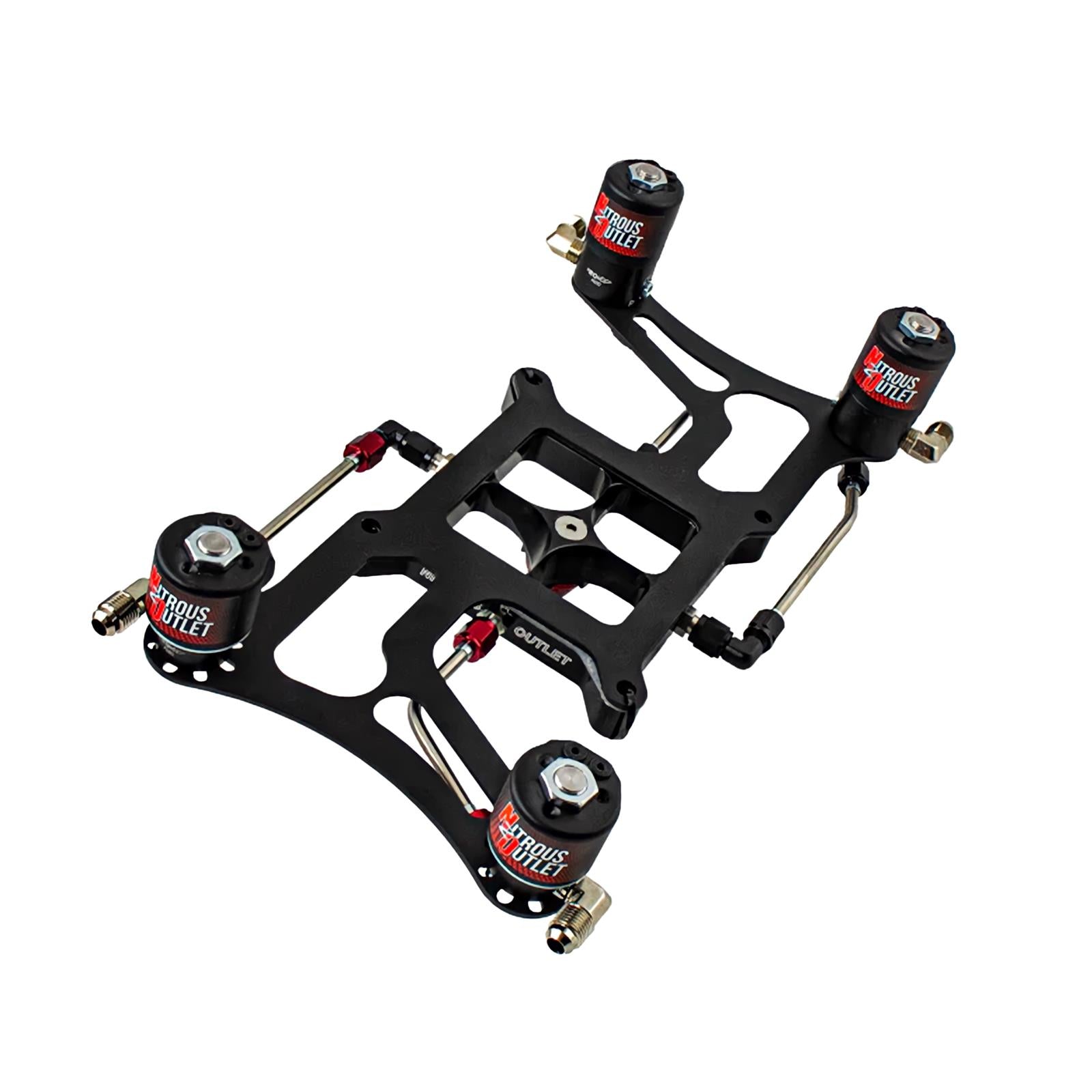 Nitrous Outlet 4150 Hornet Race Dual-Entry Plate Conversion Kits 00-10628-SF