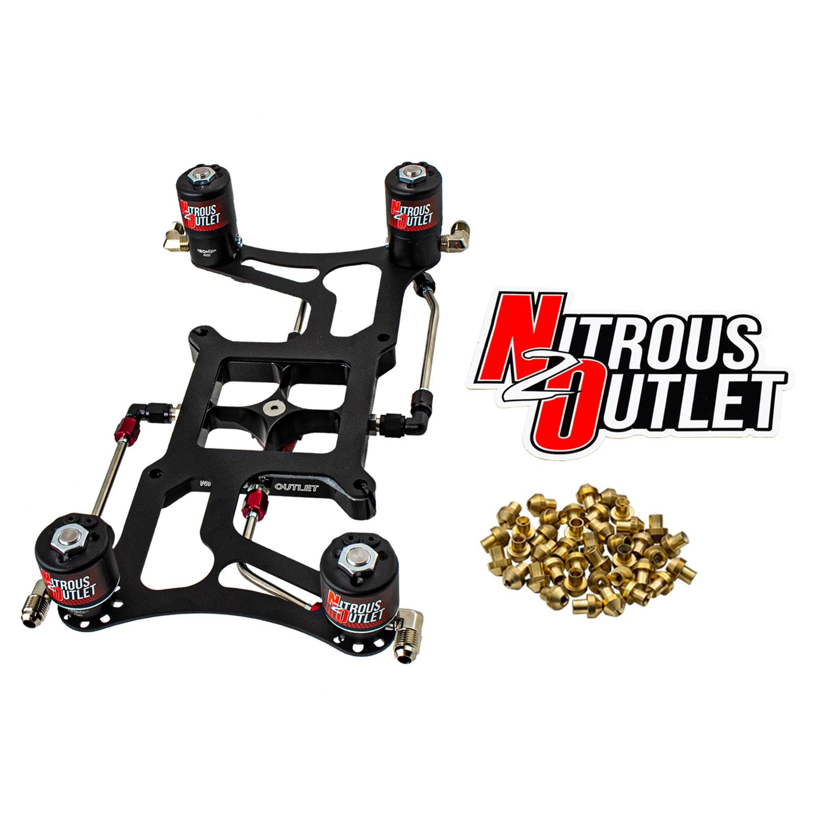 Nitrous Outlet 4500 Hornet Dual-Entry Plate Conversion Kits 00-10638-SF