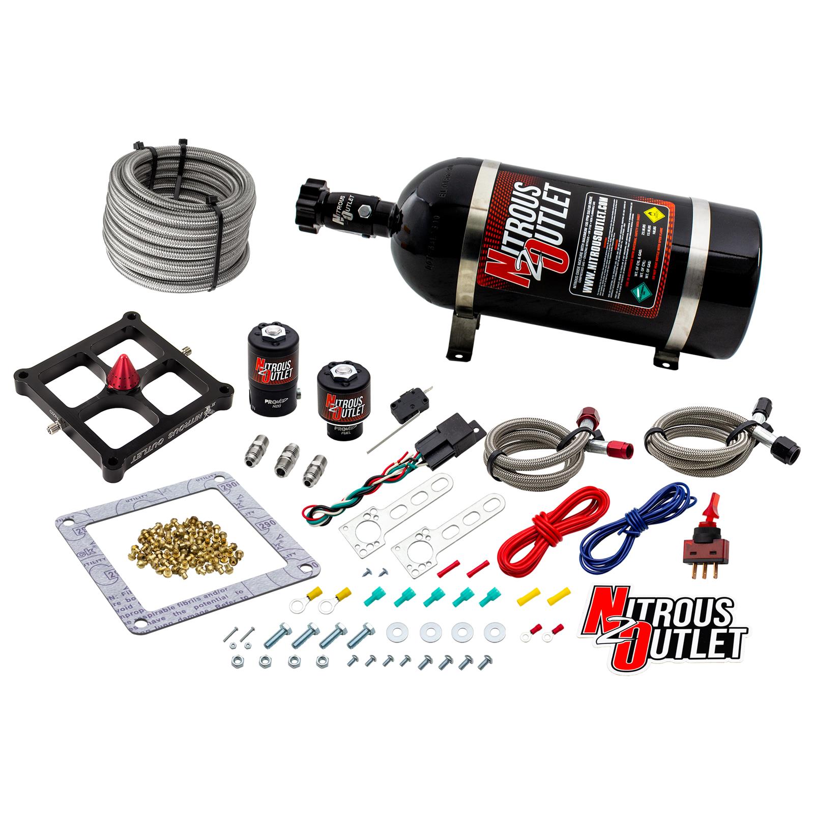 Nitrous Outlet Stinger Plate Nitrous Oxide Systems 00-10650-10