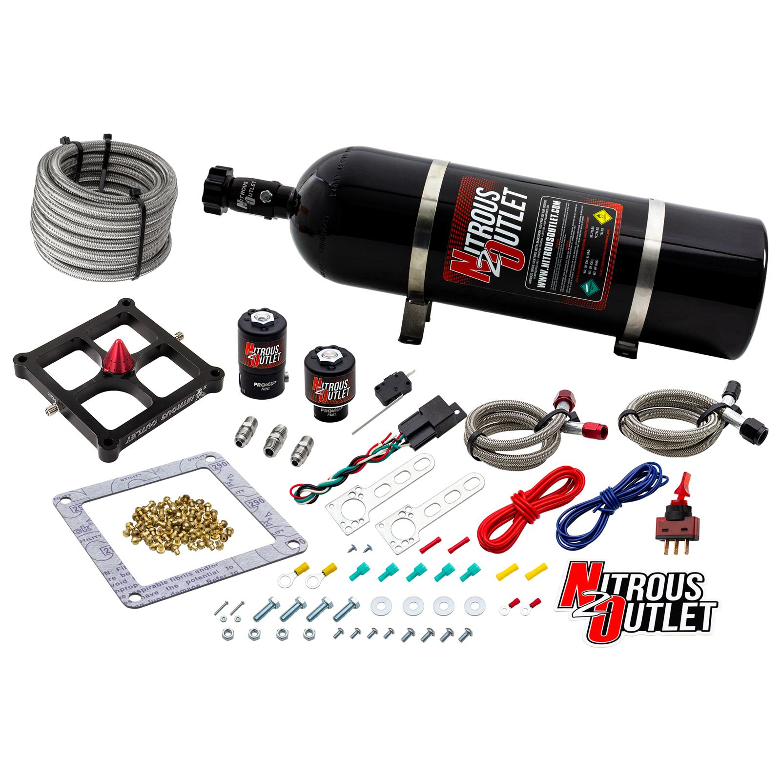 Nitrous Outlet Stinger Plate Nitrous Oxide Systems 00-10650-15
