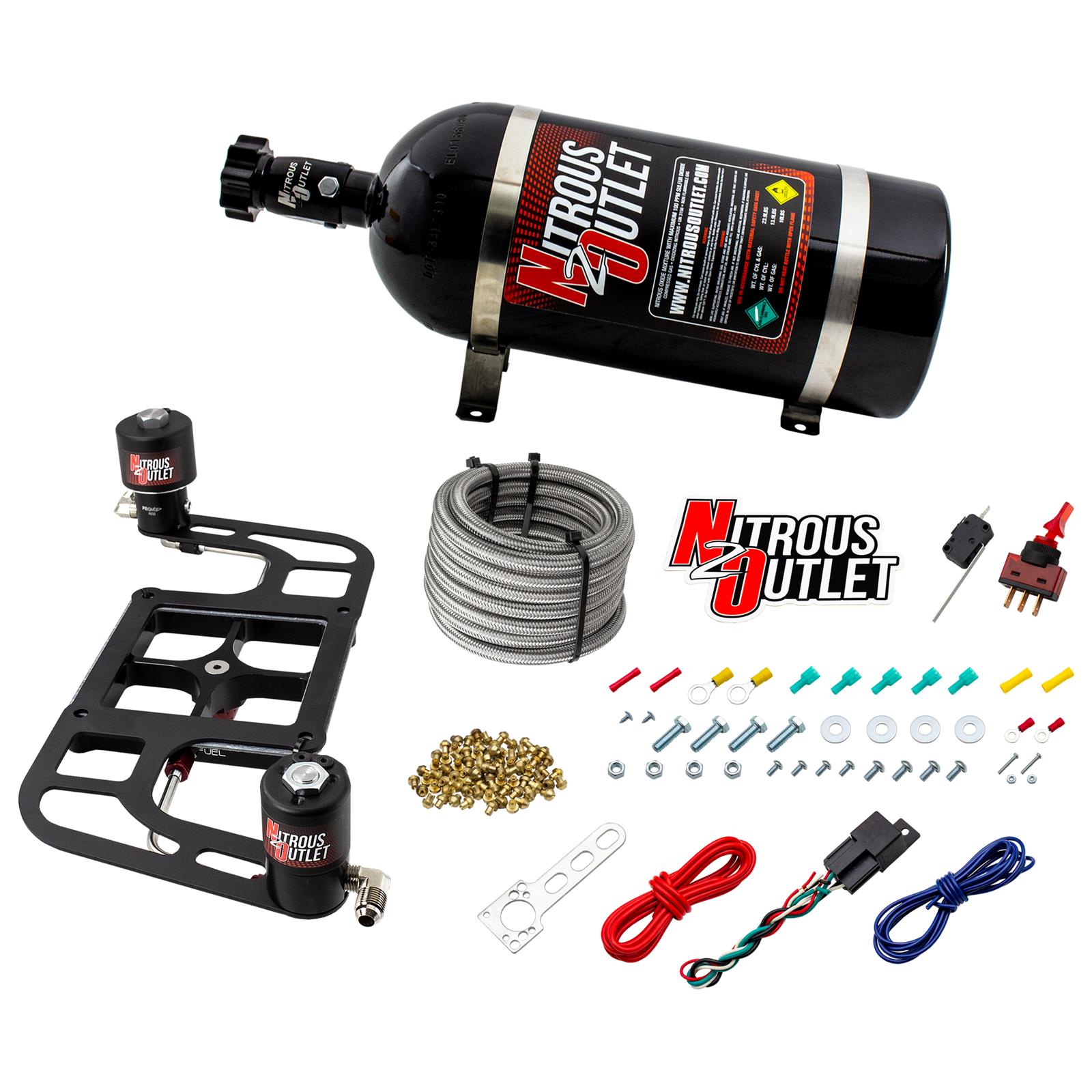 Nitrous Outlet Stinger Plate Nitrous Oxide Systems 00-10654-10
