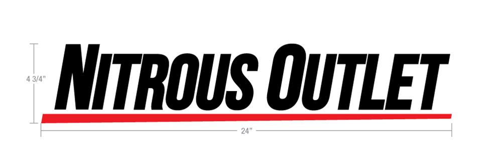 Nitrous Outlet Decals and Stickers 00-57002-B