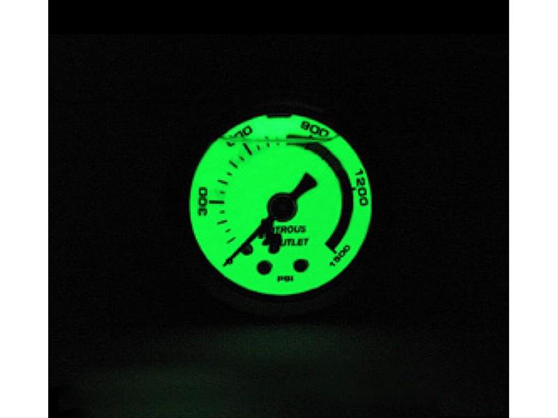 Nitrous Outlet Luminescent Nitrous Pressure Gauges 00-63001