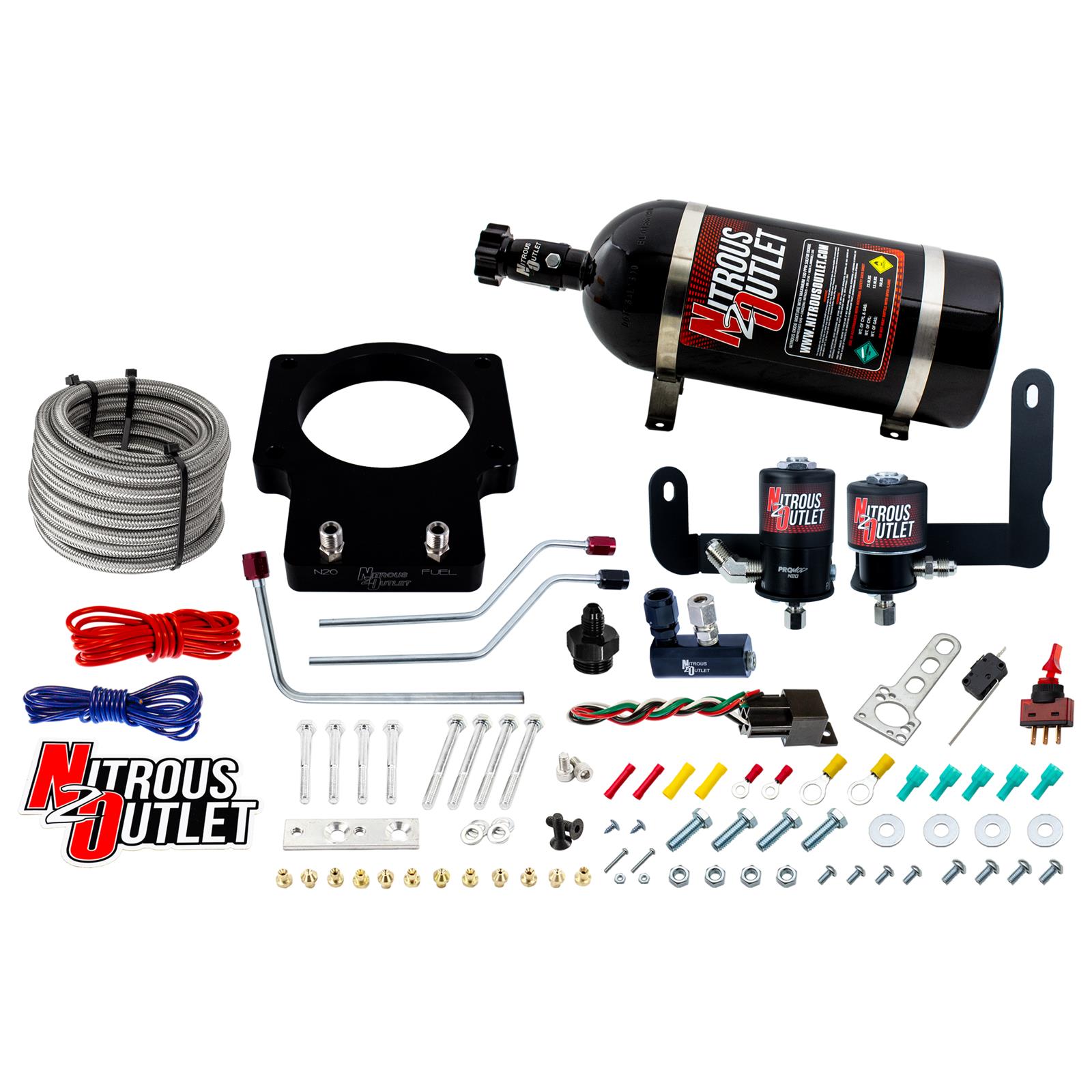 Nitrous Outlet Hardline Nitrous Oxide Plate Systems 00-10123-LS2-10