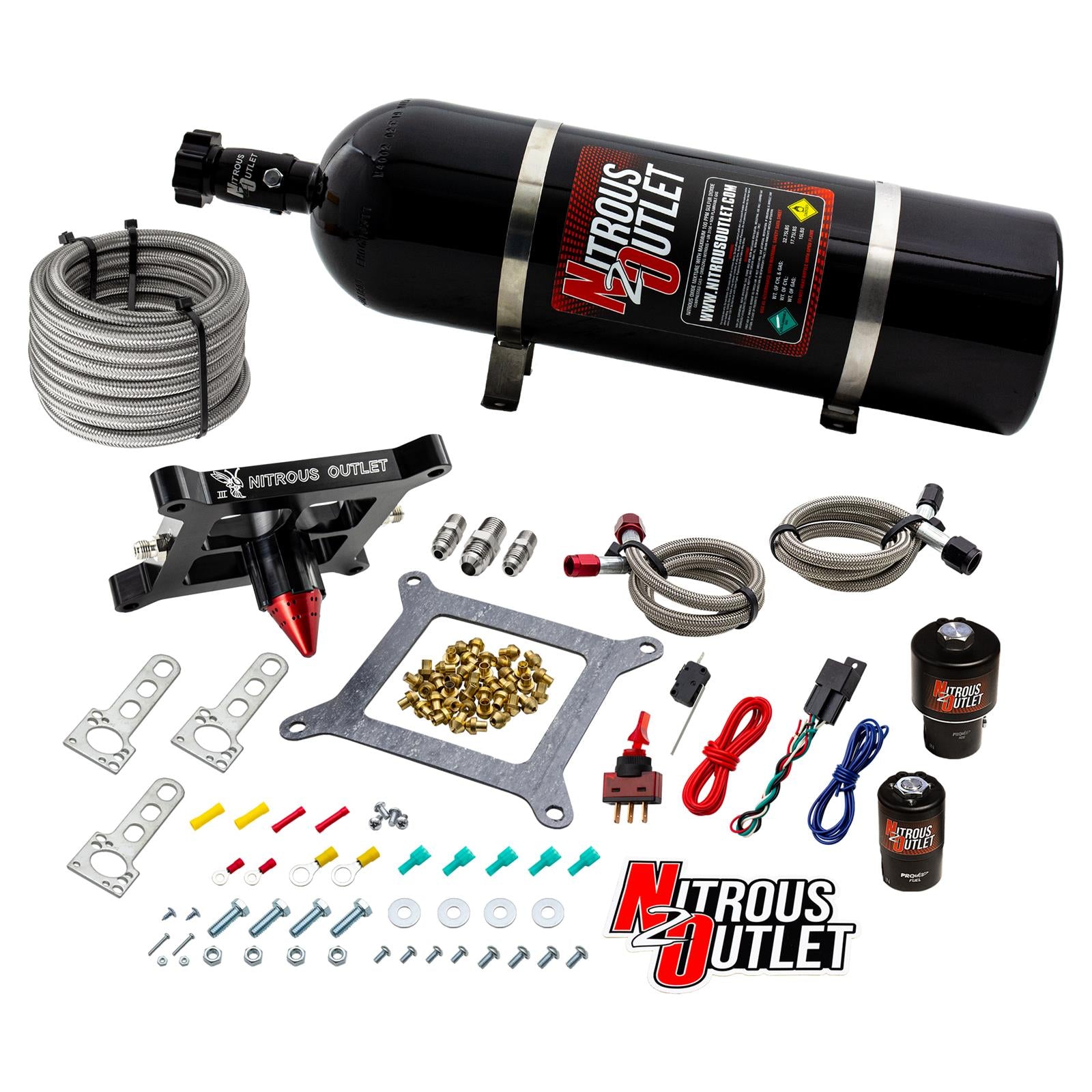 Nitrous Outlet 4150 GENIII Stinger Nitrous Oxide Plate Systems 00-10602-GEN3-15