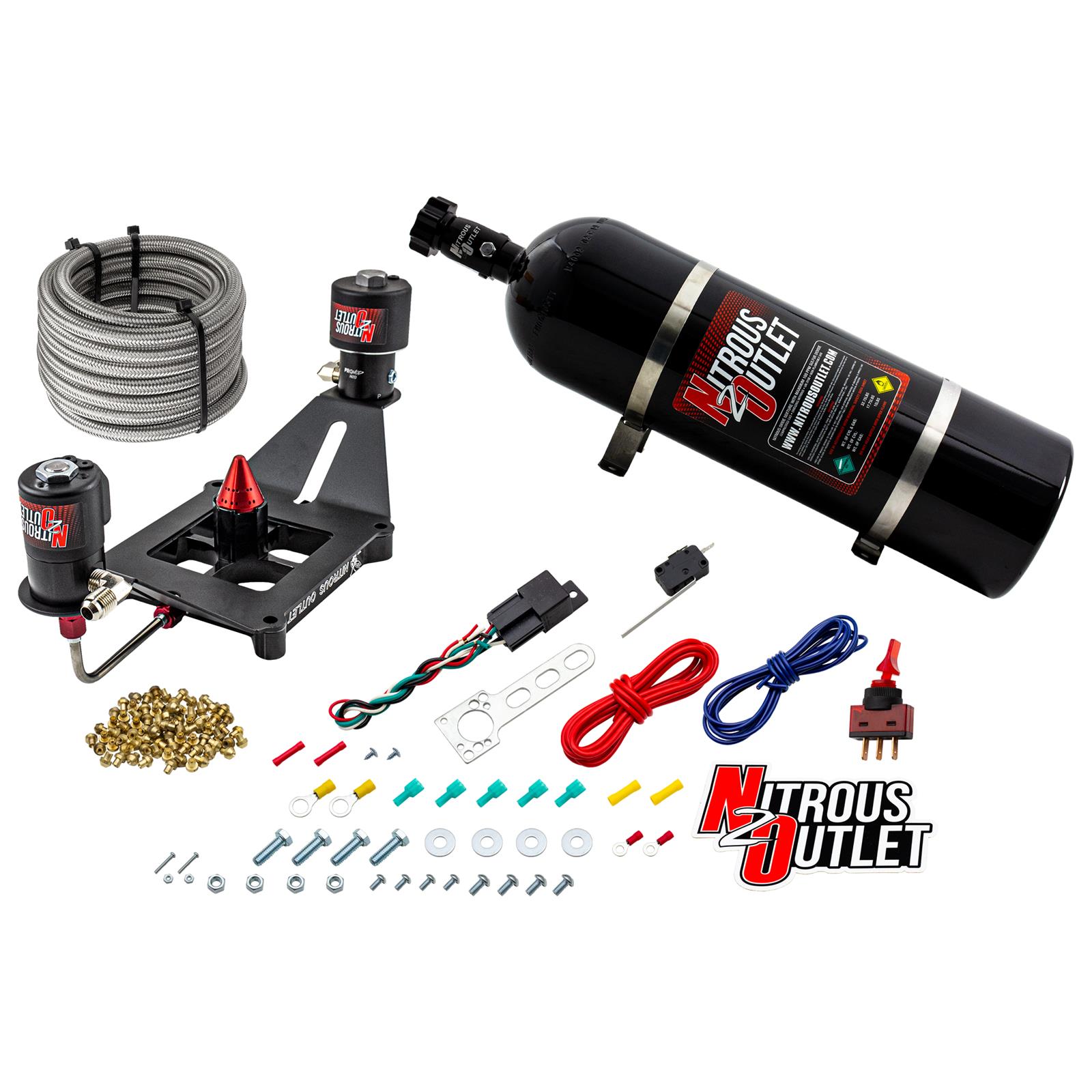 Nitrous Outlet 4150 GENIII Stinger Nitrous Oxide Plate Systems 00-10612-GEN3-15