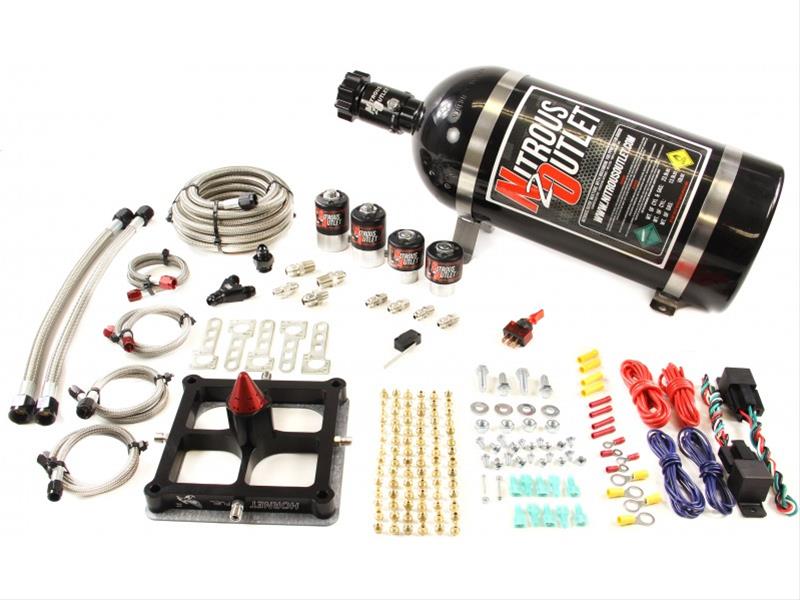 Nitrous Outlet 4500 GENIII Dual-Stage Hornet Plate Systems 00-10634-GEN3-10