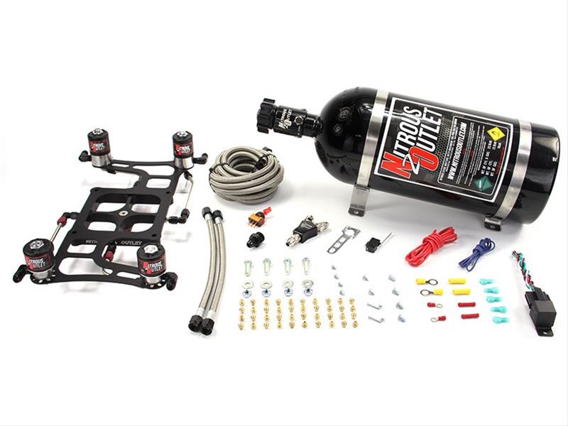 Nitrous Outlet 4500 GENIII Dual-Stage Hornet Plate Systems 00-10638-GEN3-15