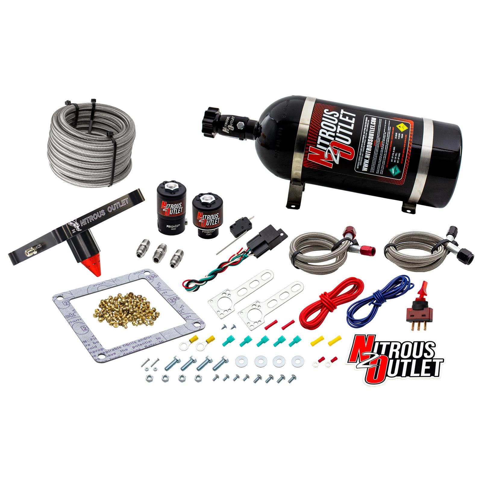 Nitrous Outlet 4150 GENIII Stinger Nitrous Oxide Plate Systems 00-10650-GEN3-10