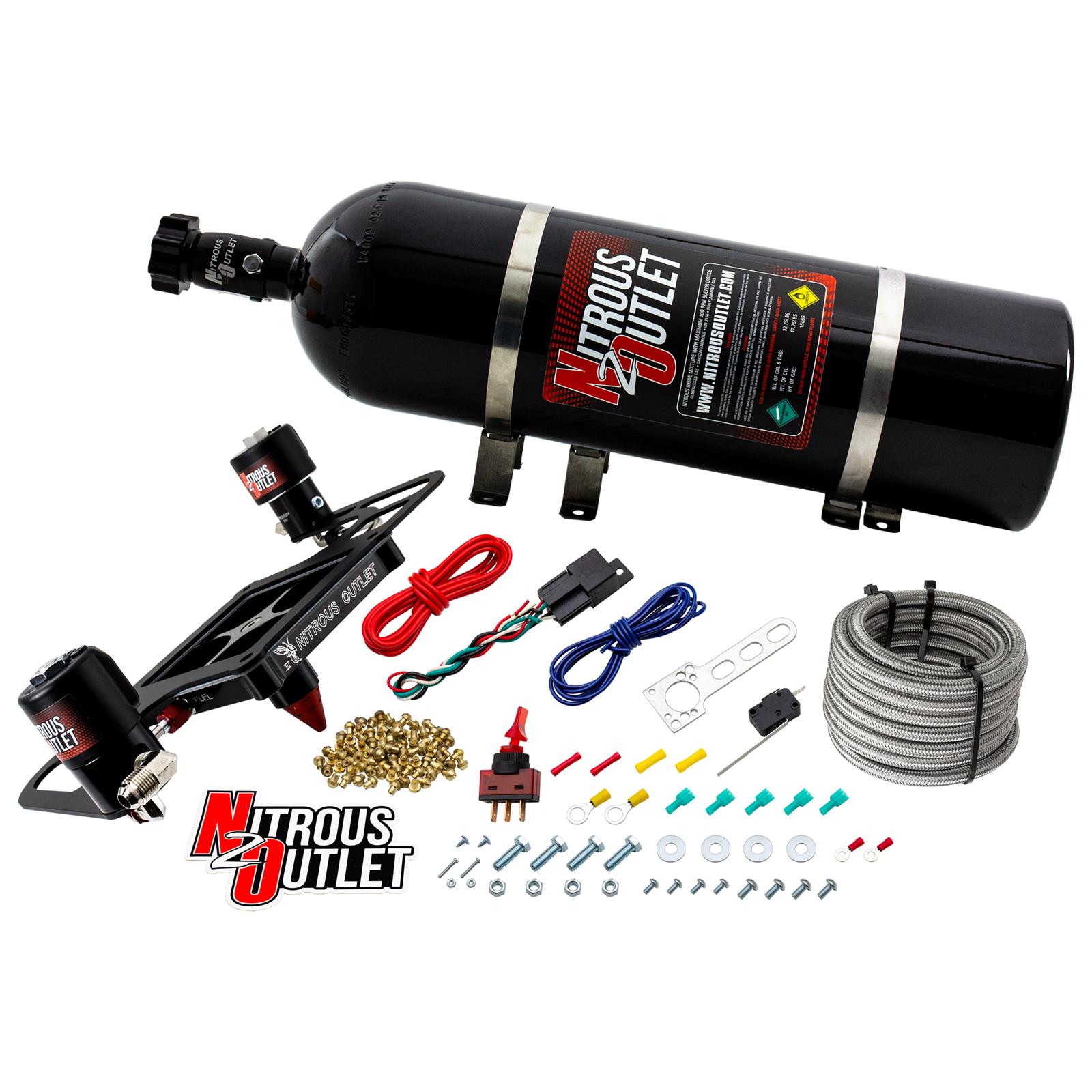 Nitrous Outlet 4500 GENIII Stinger Nitrous Oxide Plate Systems 00-10656-GEN3-15