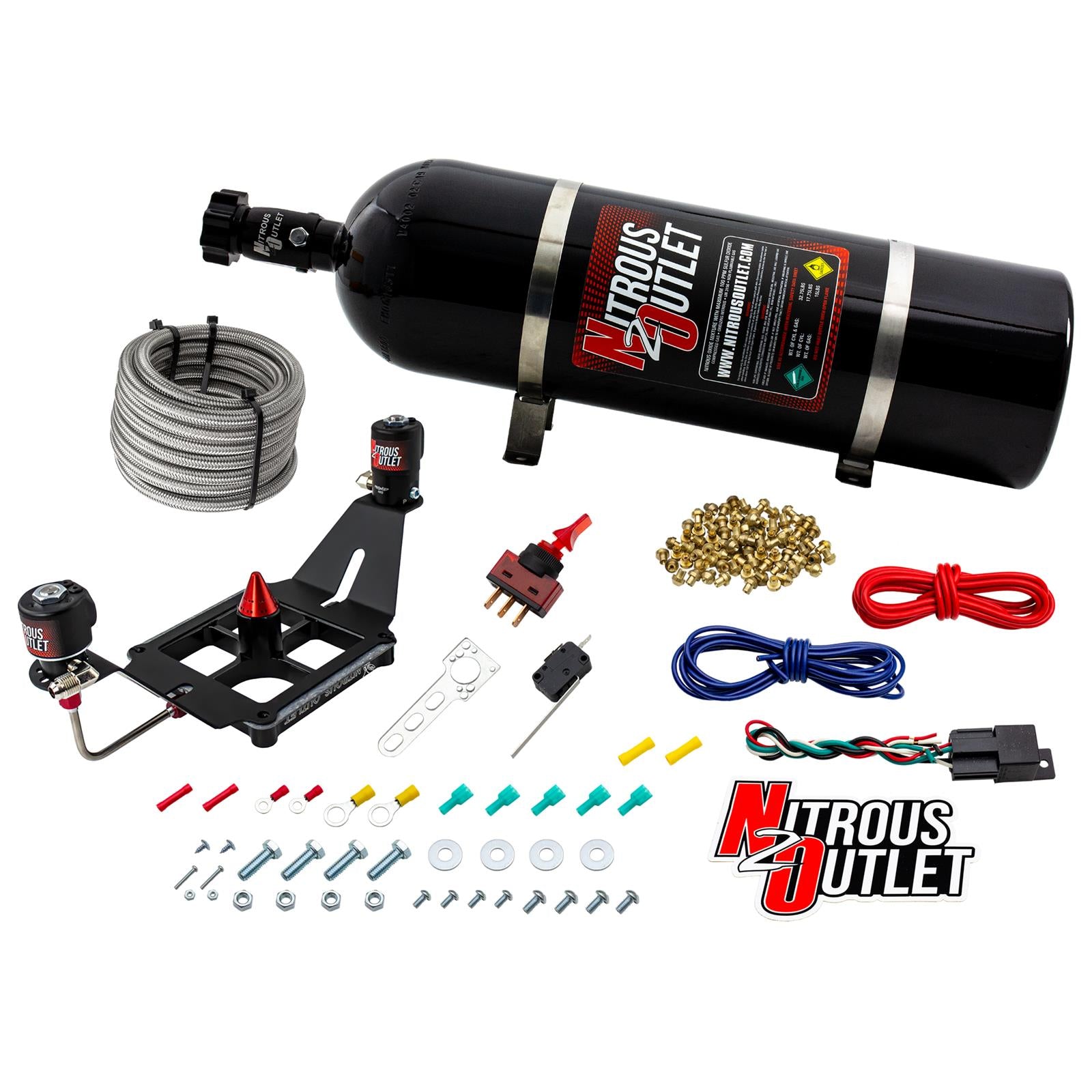Nitrous Outlet 4500 GENIII Stinger Nitrous Oxide Plate Systems 00-10660-GEN3-15