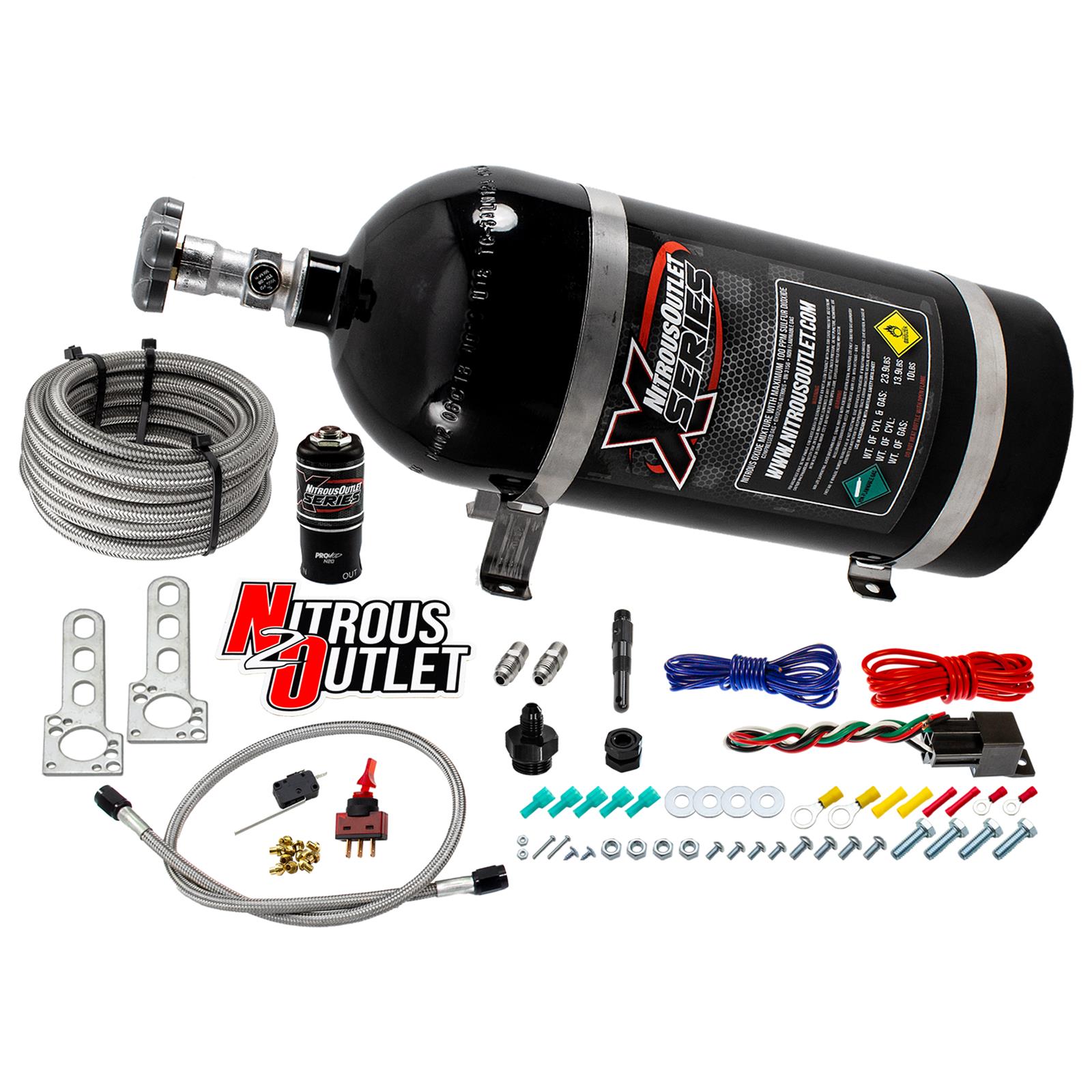 Nitrous Outlet X-Series Nitrous Oxide Systems 22-90000