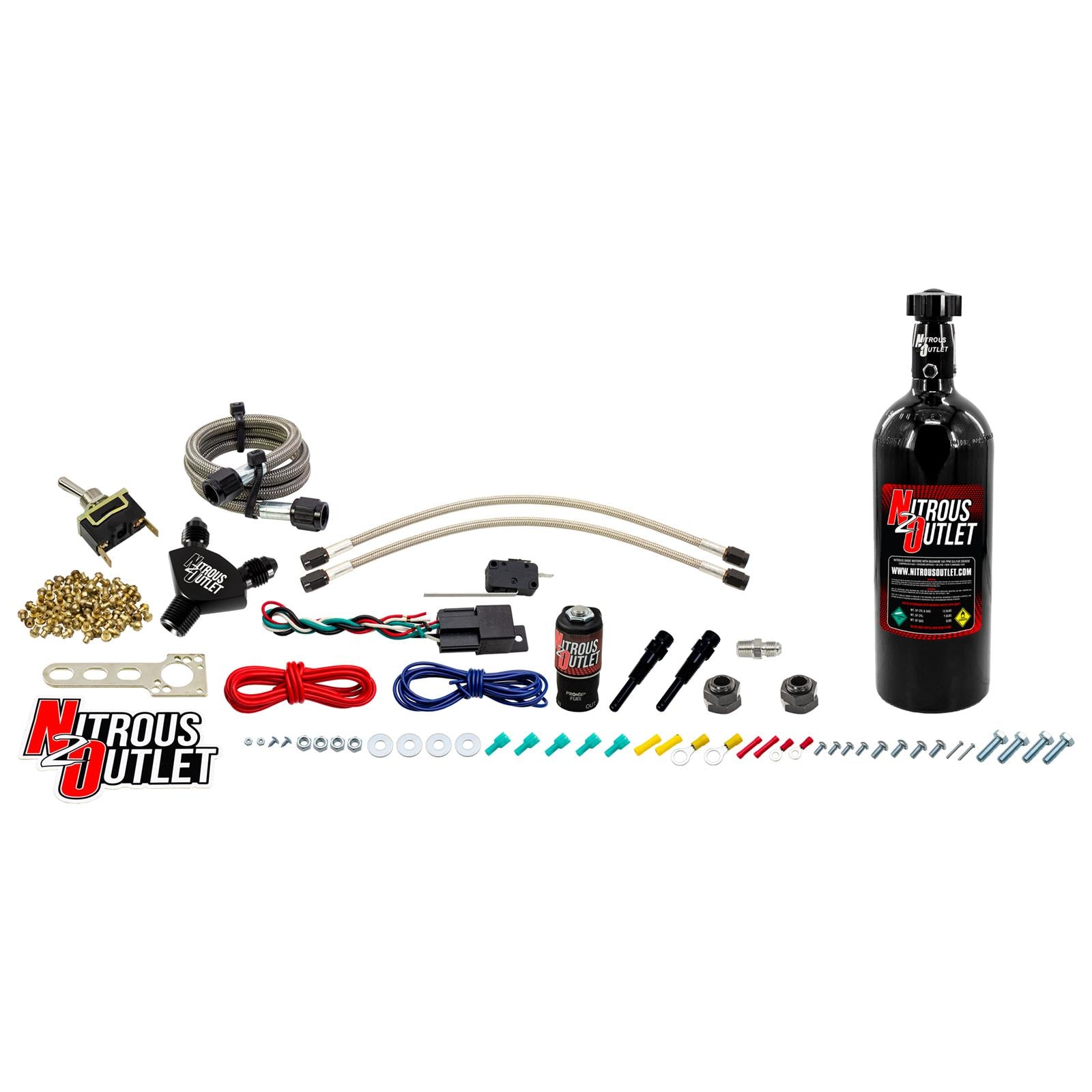Nitrous Outlet Powersports Nitrous Nozzle Systems 50-10002-5
