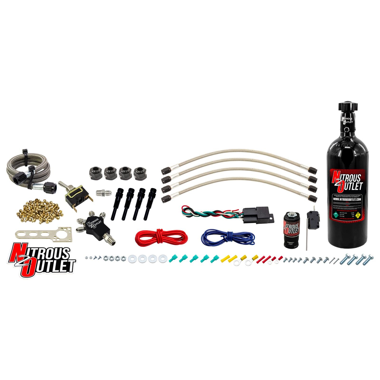 Nitrous Outlet Powersports Nitrous Nozzle Systems 50-10004-5