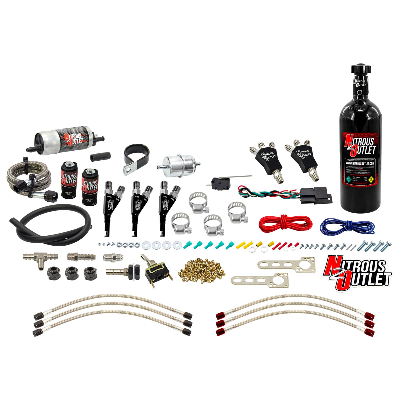 Nitrous Outlet Powersports Nitrous Nozzle Systems 50-10030-5