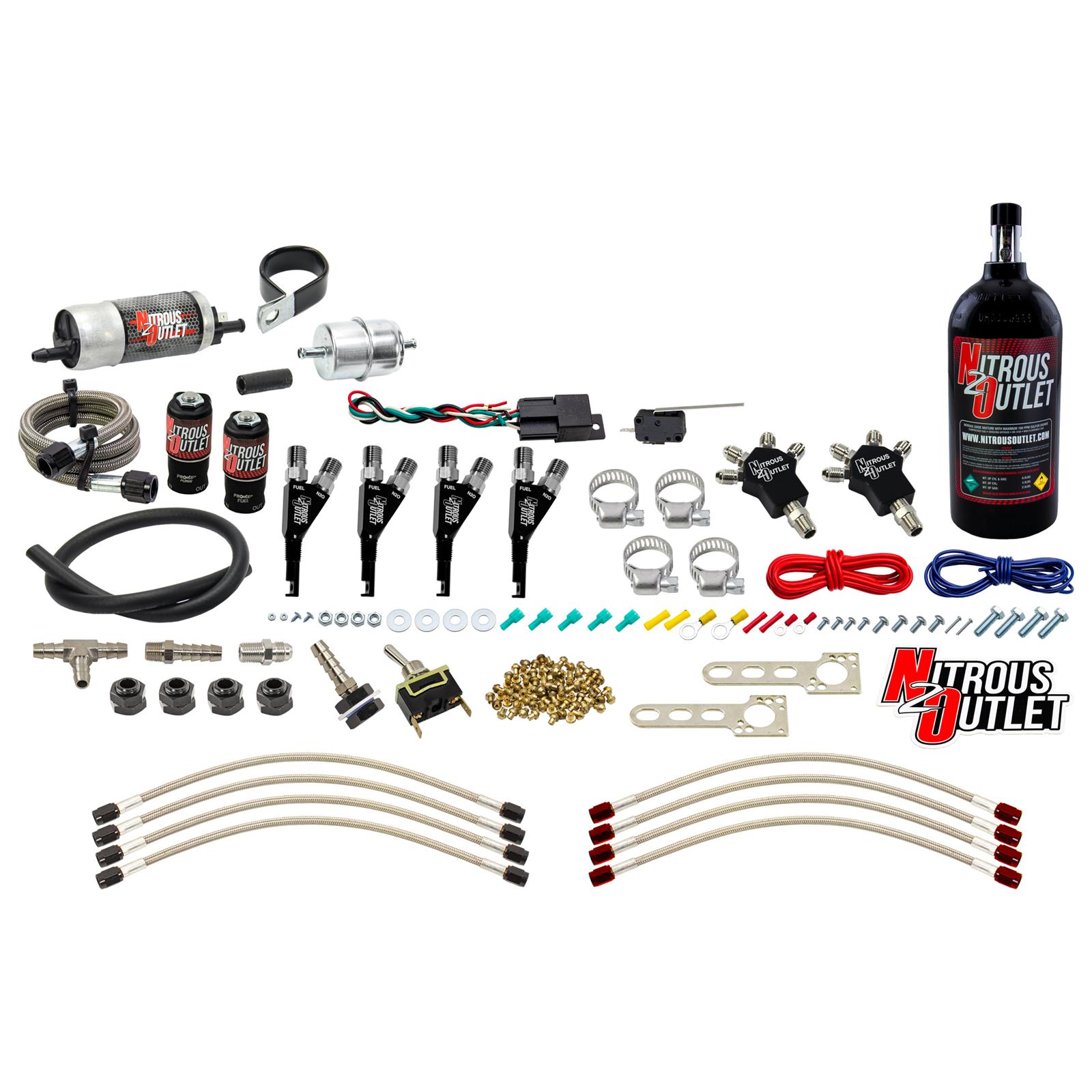 Nitrous Outlet Powersports Nitrous Nozzle Systems 50-10042-2.5