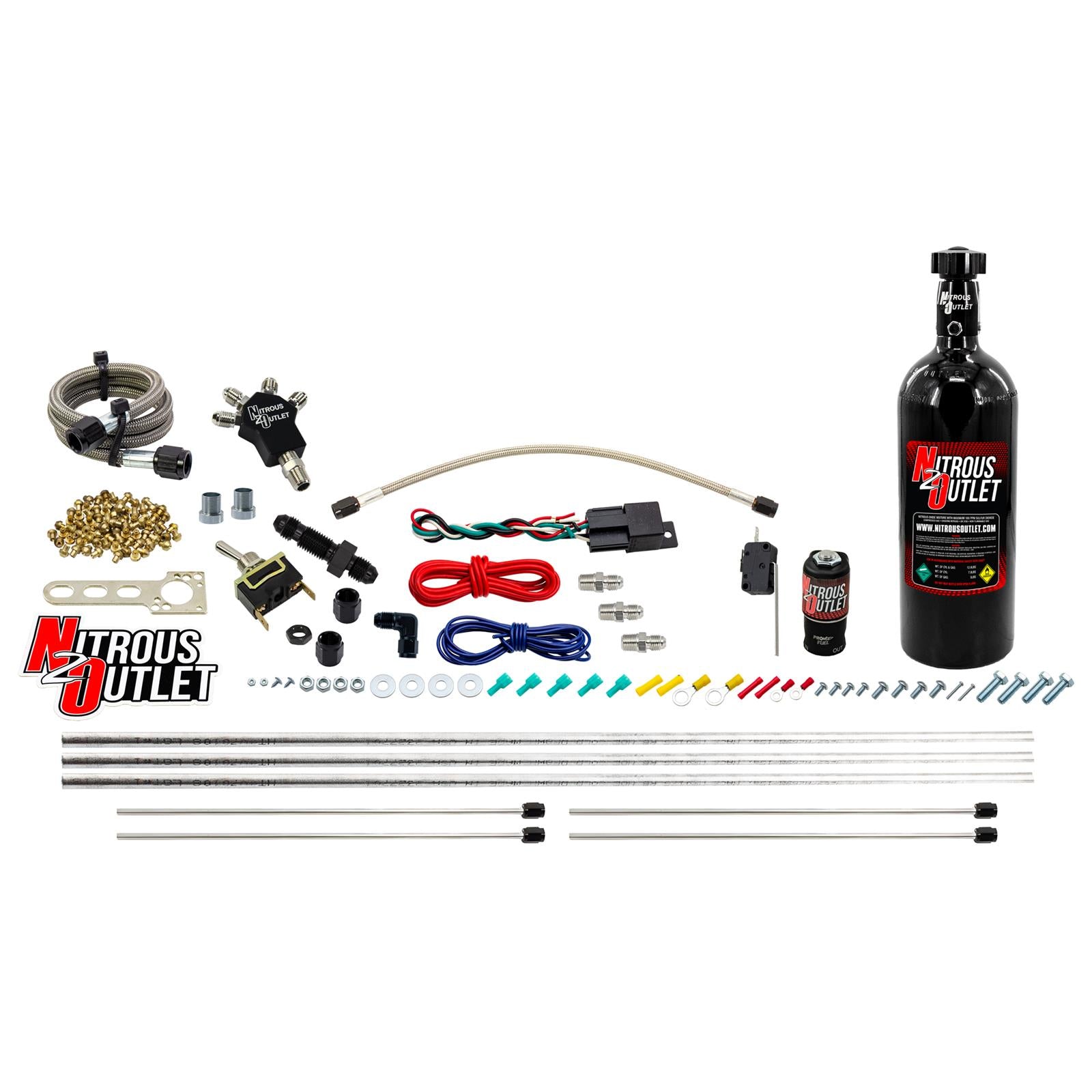 Nitrous Outlet Powersports Nitrous Hardline Systems 50-10104-5