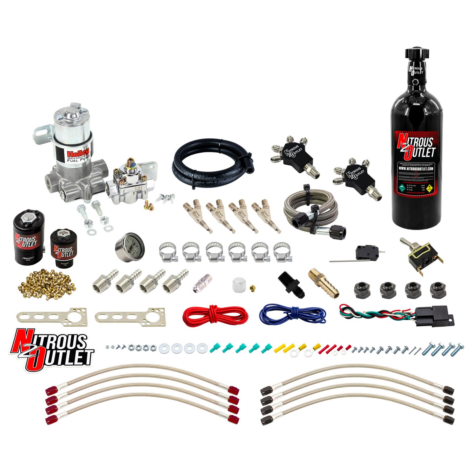 Nitrous Outlet Powersports Pro-Mod Nitrous Nozzle Systems 50-10200-5